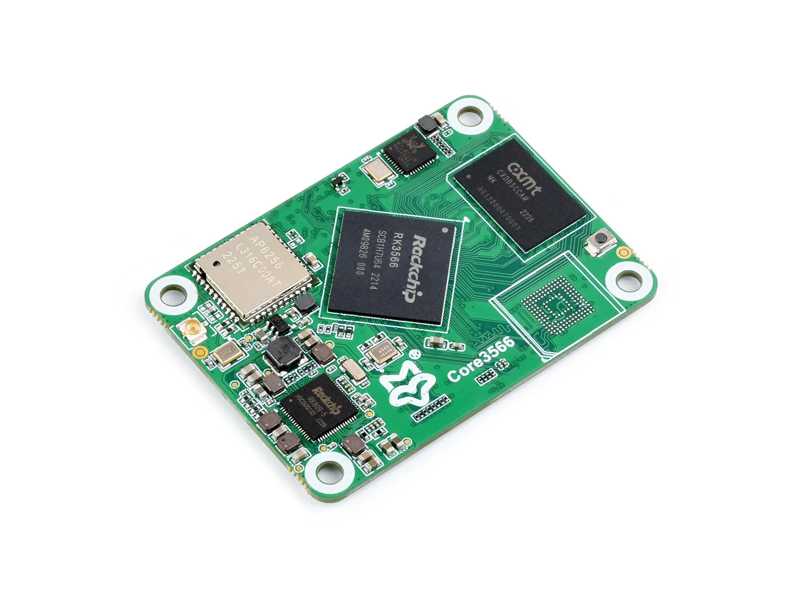 Core3566 Module, Rockchip RK3566 Quad-core Processor, Options For RAM / eMMC/ wirelessg, Compatible With Raspberry Pi CM4