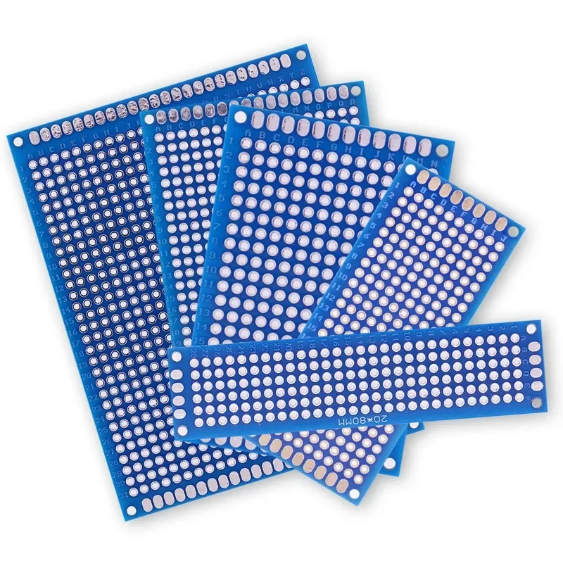 10PCS Double Side PCB Board Prototype Welded Circuit Board for DIY Welding Compatible for Arduino