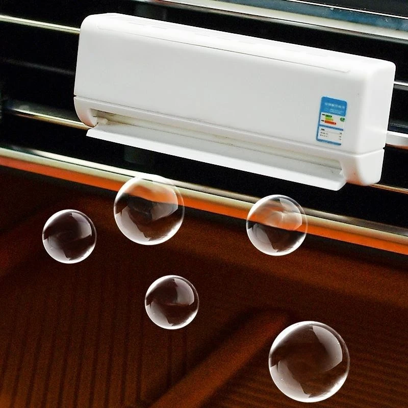 Solar Car Air Freshener Mini Air Conditioning Decorative Aromatherapy Machine Lasting Fragrance Decorative Perfume Decoration