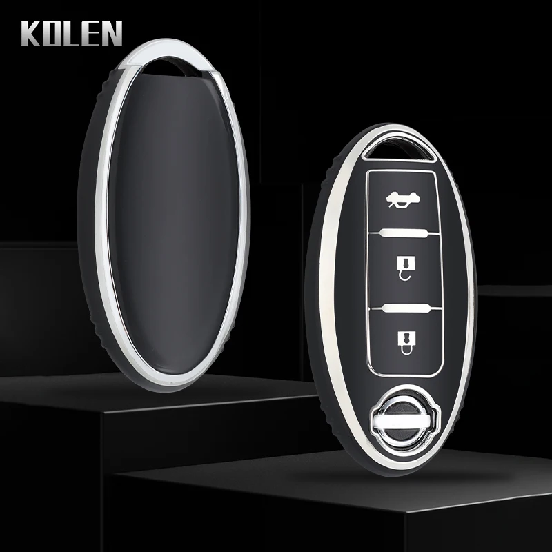 TPU Car Smart Key Case Cover Fob For Nissan Qashqai Juke J10 J11 X-Trail T32 T31 Kicks Tiida Altima Pathfinder Note For Infiniti