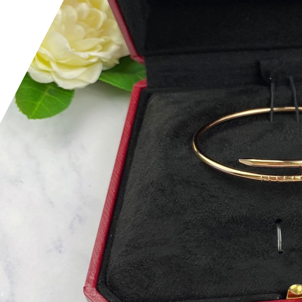 Fine Nail bangle Sterling Silver Hollow Tube Elastic bangle bangles designer T0P quality official reproductions size 16-18CM luxury jewelry classic style 010B