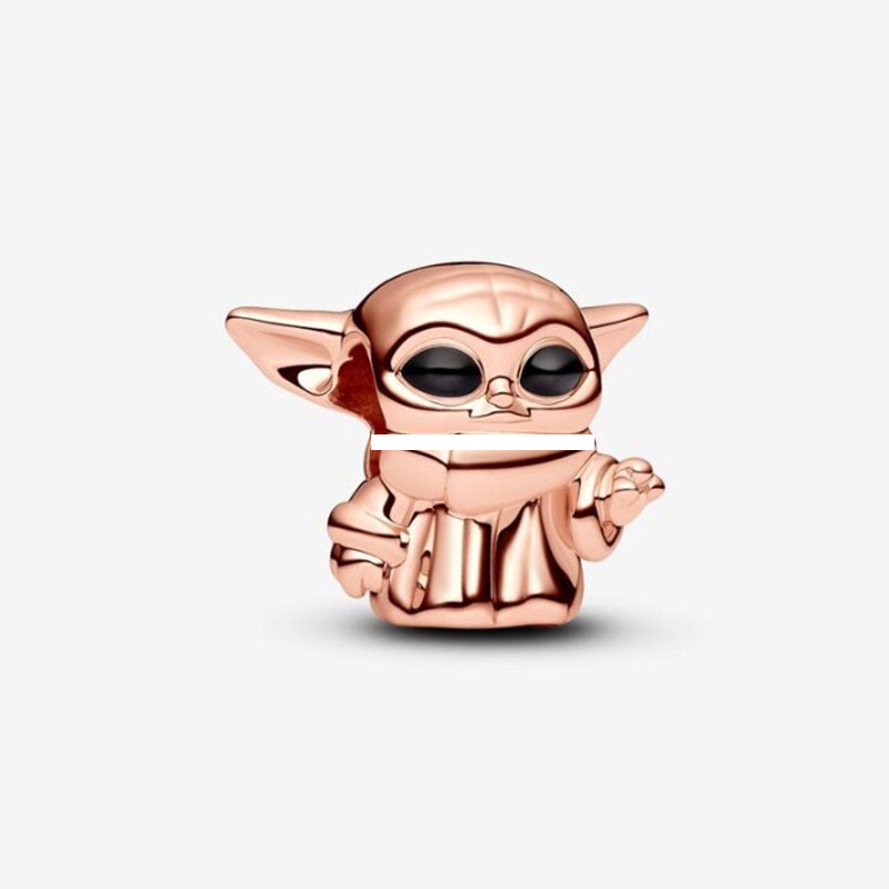 Light Bracelet Accessories Silver Sparking Love Beads Envelope Versatile Diy Round Loose Beads