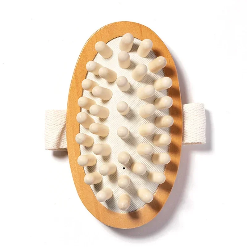 Massage Hair Comb Scalp Massage Brush Dead Skin Remover Body Anti Cellulite Brush Soothing Wooden Essential Oil Spa Air Cushion