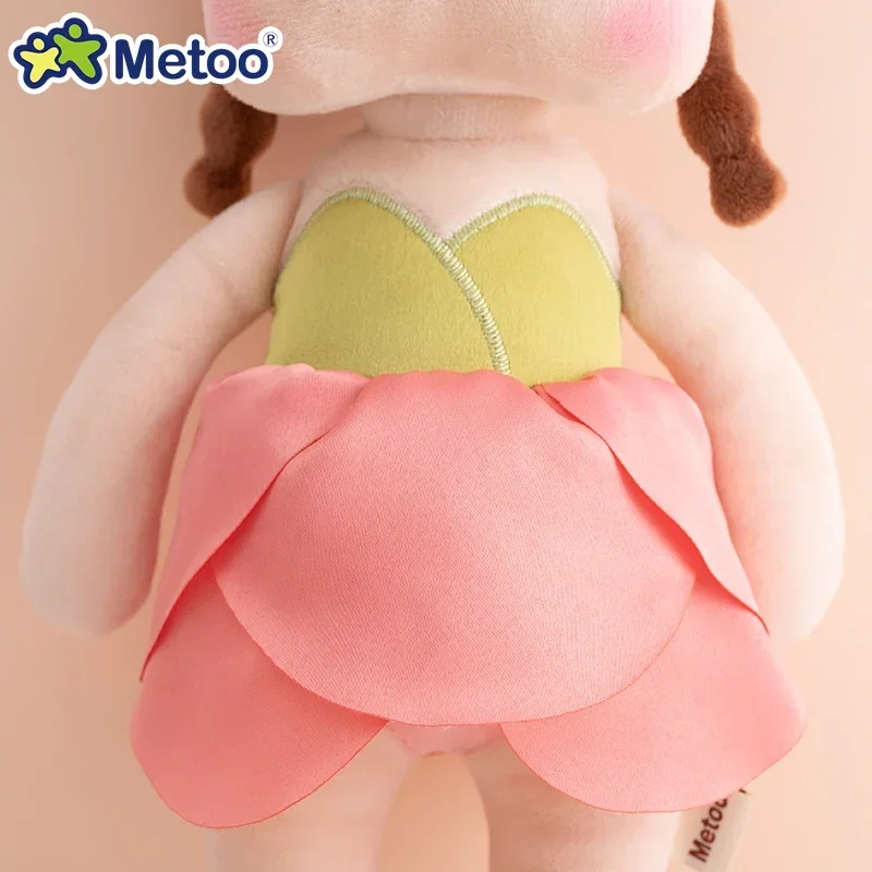 Kids Toys Original Metoo 33cm Angela Doll Kawaii Plush Toy Rose Fairy Soft Plush Doll Gift For Boys And Girls