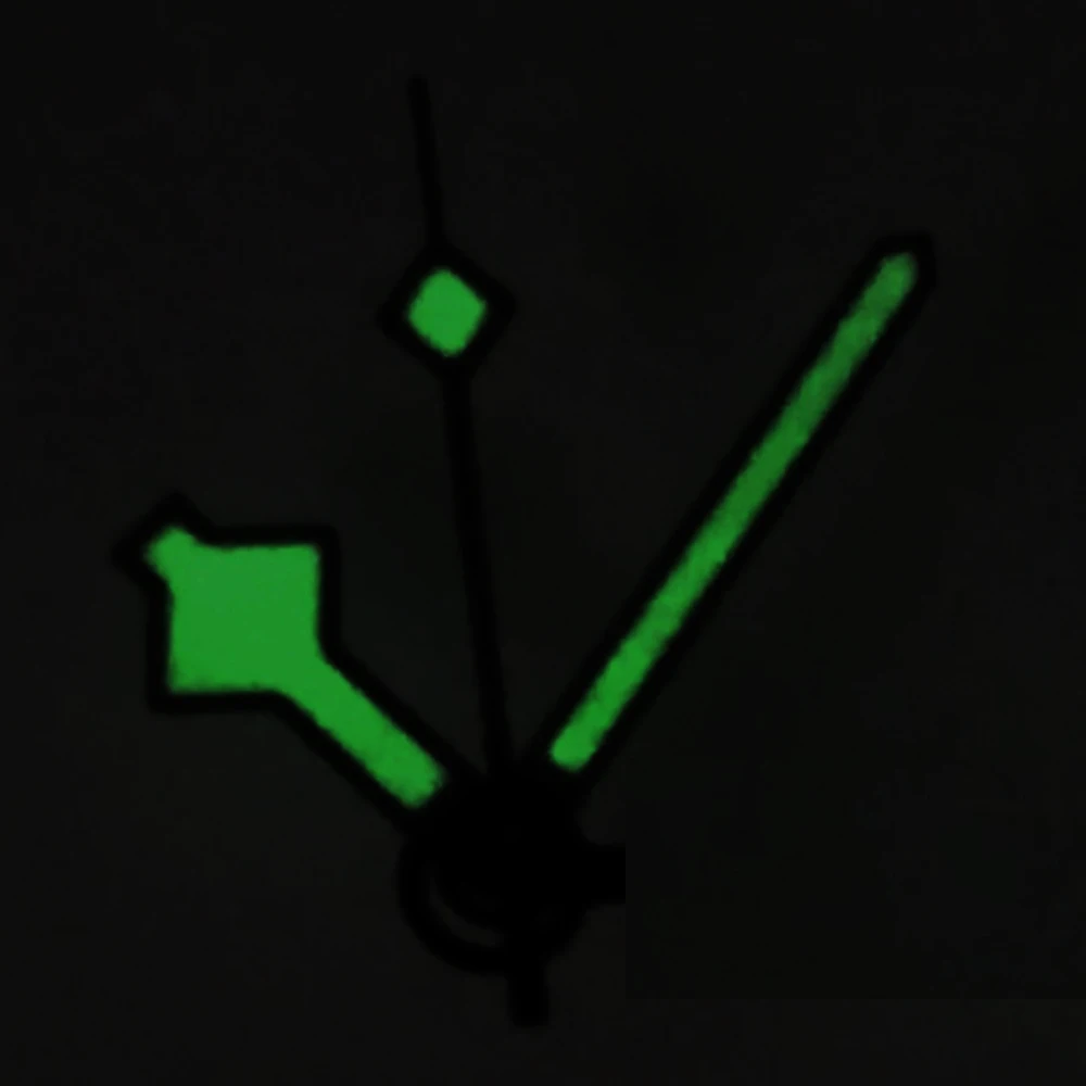 Green Luminous Snowflake Watch Hands Fit NH35 NH36 NH35A ETA 2836 2824 PT5000 Miyota 8205 8215 821A Movement