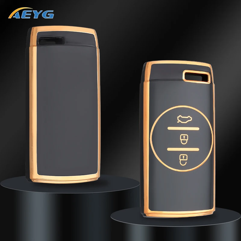 TPU Car Key Case Cover For Chery Tiggo 7 Pro 8 Pro Exeed Tiggo 2 3x Arrizo 5 Pro Gx 5x EQ7 Tiggo 4 Car Accessories Keychain
