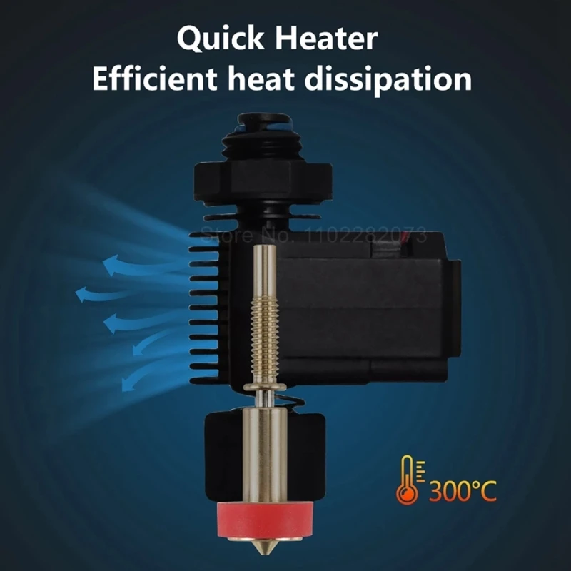 For E3D Revo Hotend Extruder 0.25mm 0.4mm 0.6mm 0.8mm Printer All-in-one Nozzles Heatbreak BrassTitanium Nozzle