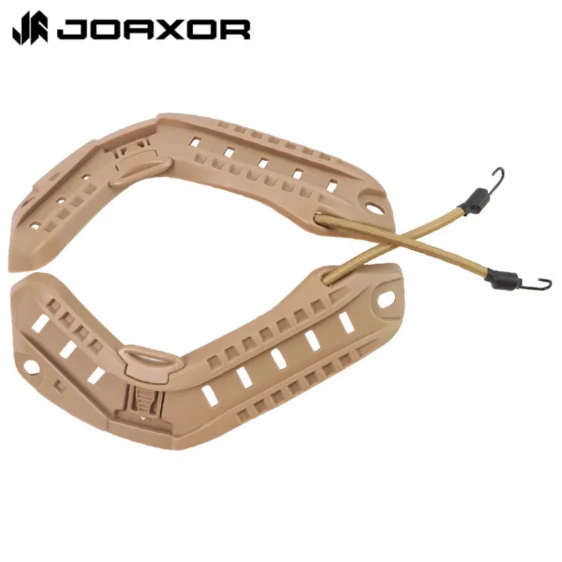 JOAXOR FAST Helmet Rail Mounting Adapter Tactical Training Helmet Side Rail With Lanyard Mounting Screw Accessories 5 Color S-11