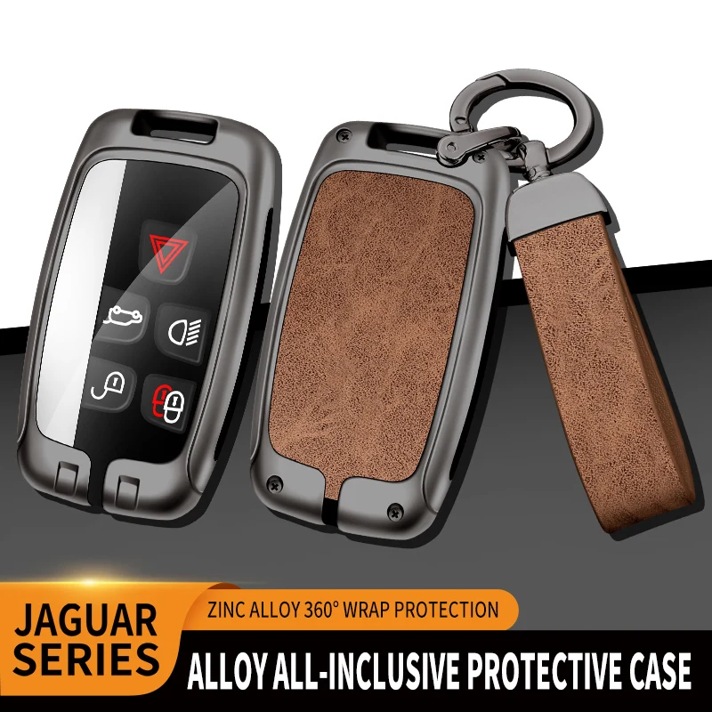 Car Key Cover Case Shell For Land Rover Range Rover Sport Evoque Freelander 2 Jaguar Velar Discovery 4 XF XJ XJL XE C-X16 Parts