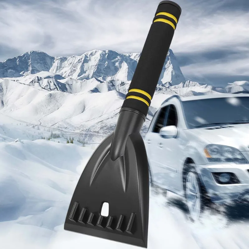 Universal Car Snow Shovel Ice Scraper Car Windshield Snow Removal Scraper Ice Shovel Window Cleaning Tool Car Winter Accessories