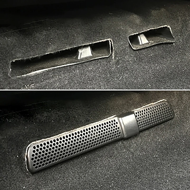2pcs for SEAT Ateca Tarraco Koraq Kodiaq Under Front Seat Rear Footwell Air Duct Outlet Vent Grille Cover