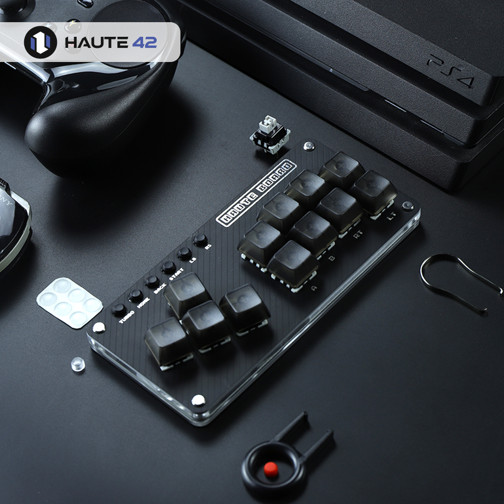 Haute42 Gamerfinger Hitbox Joystick Fight Stick Arcade Mini Hitbox Controller For PC/Ps3/ Ps4 /Nintendo Switch Game Keyboard