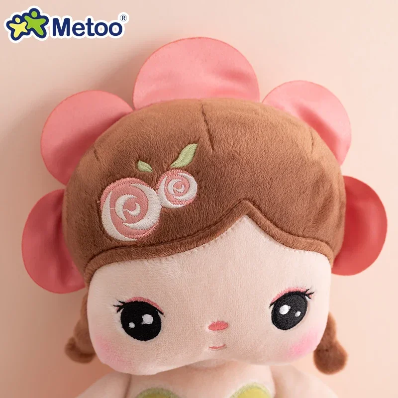 Kids Toys Original Metoo 33cm Angela Doll Kawaii Plush Toy Rose Fairy Soft Plush Doll Gift For Boys And Girls