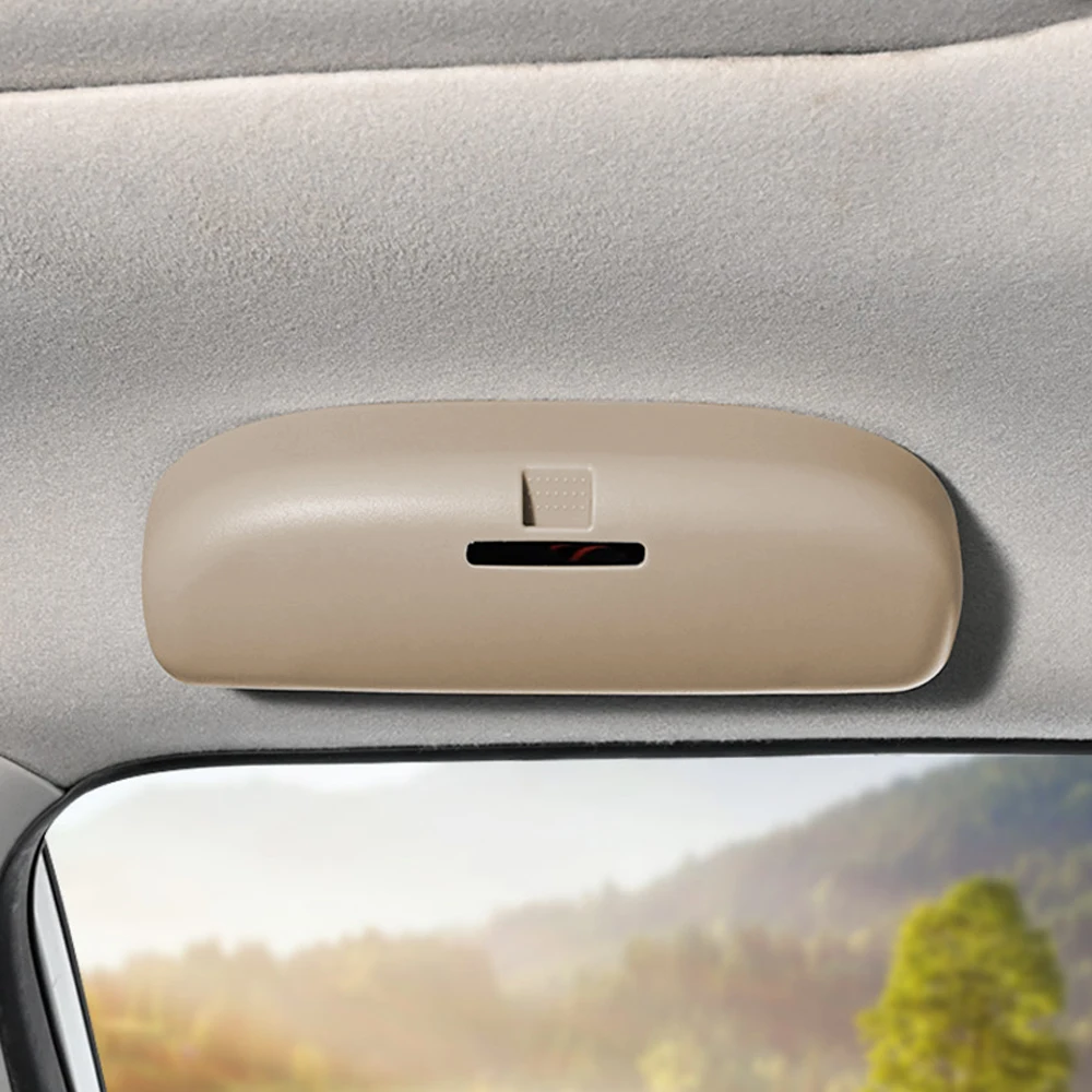 Car Glasses Case Holder Accessories for Jeep Compass 2th 2017-2023 Renegade Sunglasses Eyeglasses Storage Box