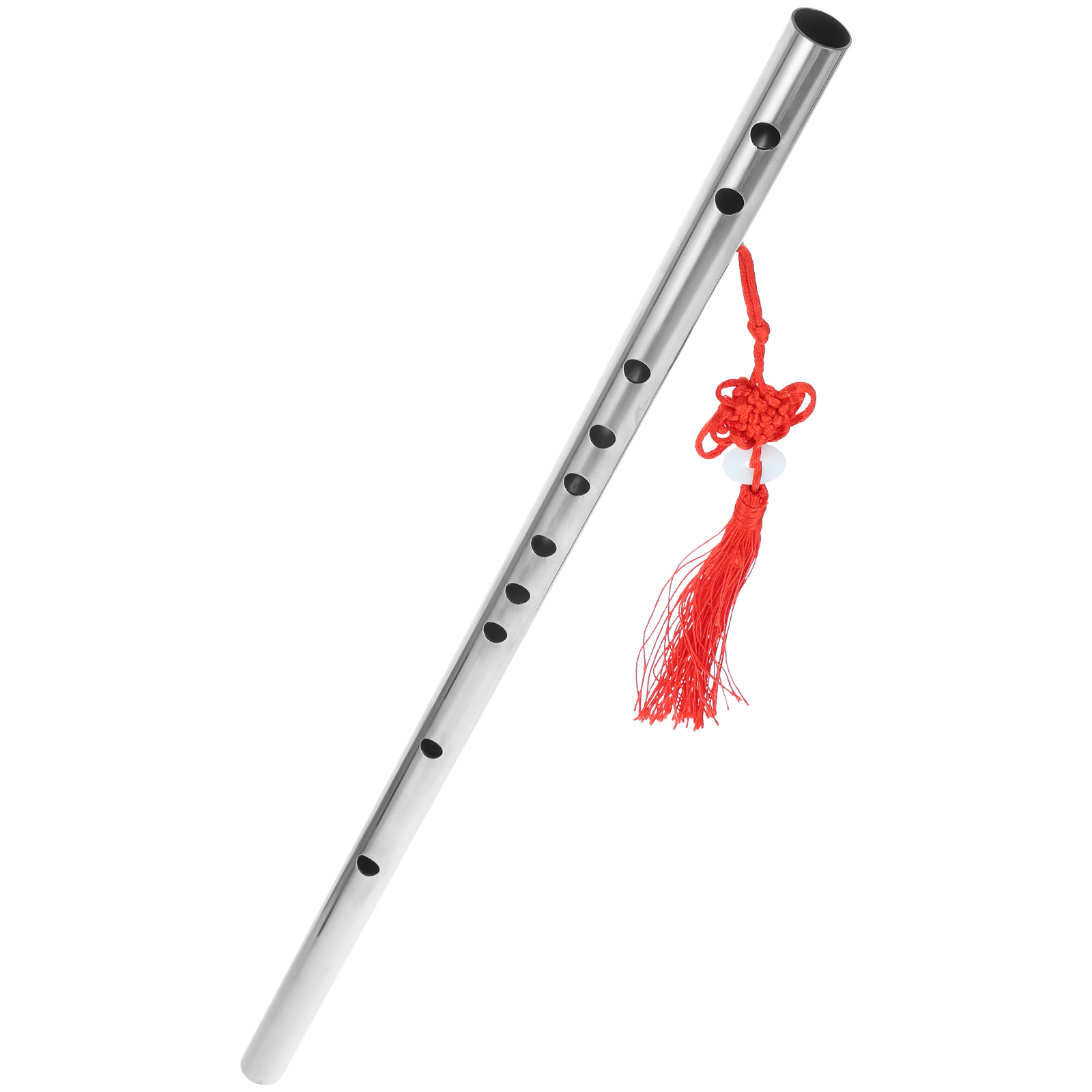 1 Pc Chinese Dizi Portable Flute Student Sturdy Flute Chinese Instrument (F Key) Transverse