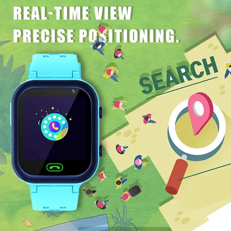 Q15 Kids Smart 2G Call Phone Watch Waterproof Mother Children GPS Monitor Boy Girls SOS Child Sports Digital Watches Tracker