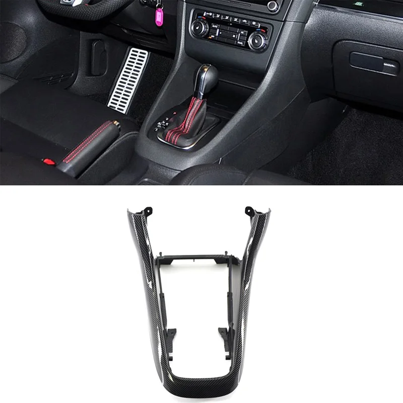 Center Console Frame Trim Shift Panel Cover For Volkswagen VW Golf 6 MK6 2008-2013 5K0863680