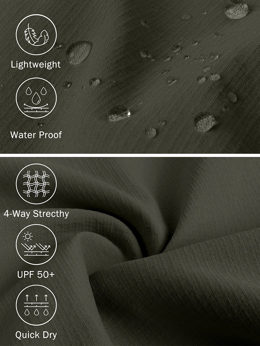 G Gradual Men's Water Resistant Pants Relaxed Fit Tactical Combat Army Cargo Work Pants with Multi Pocket