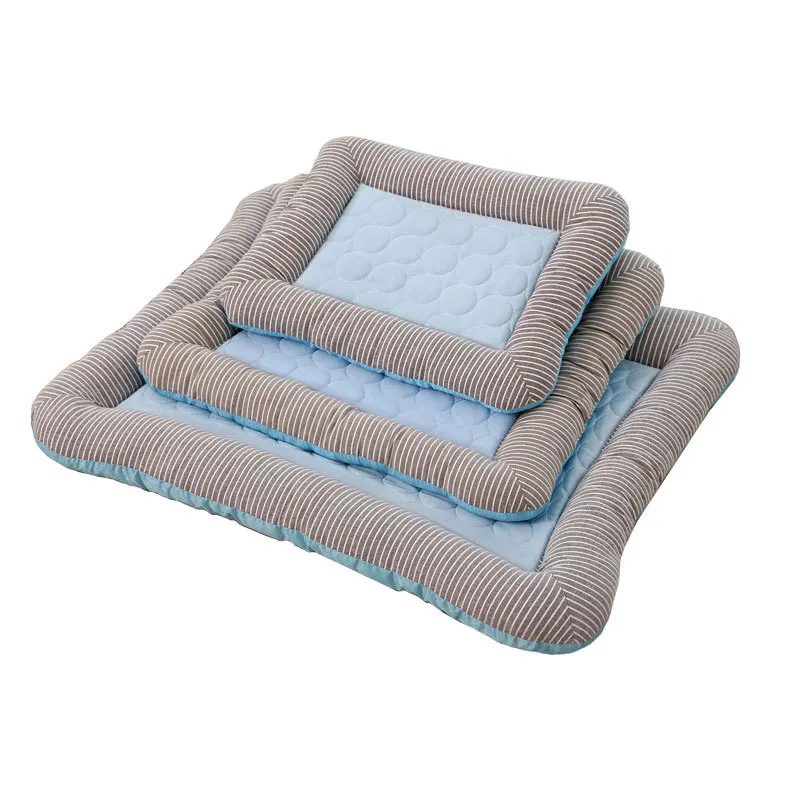 Cooling Pet Bed For Dogs house dog beds for large dogs Pets Products For Puppies new dog bed mat Cool Breathable Cat 2025 sofa supplies