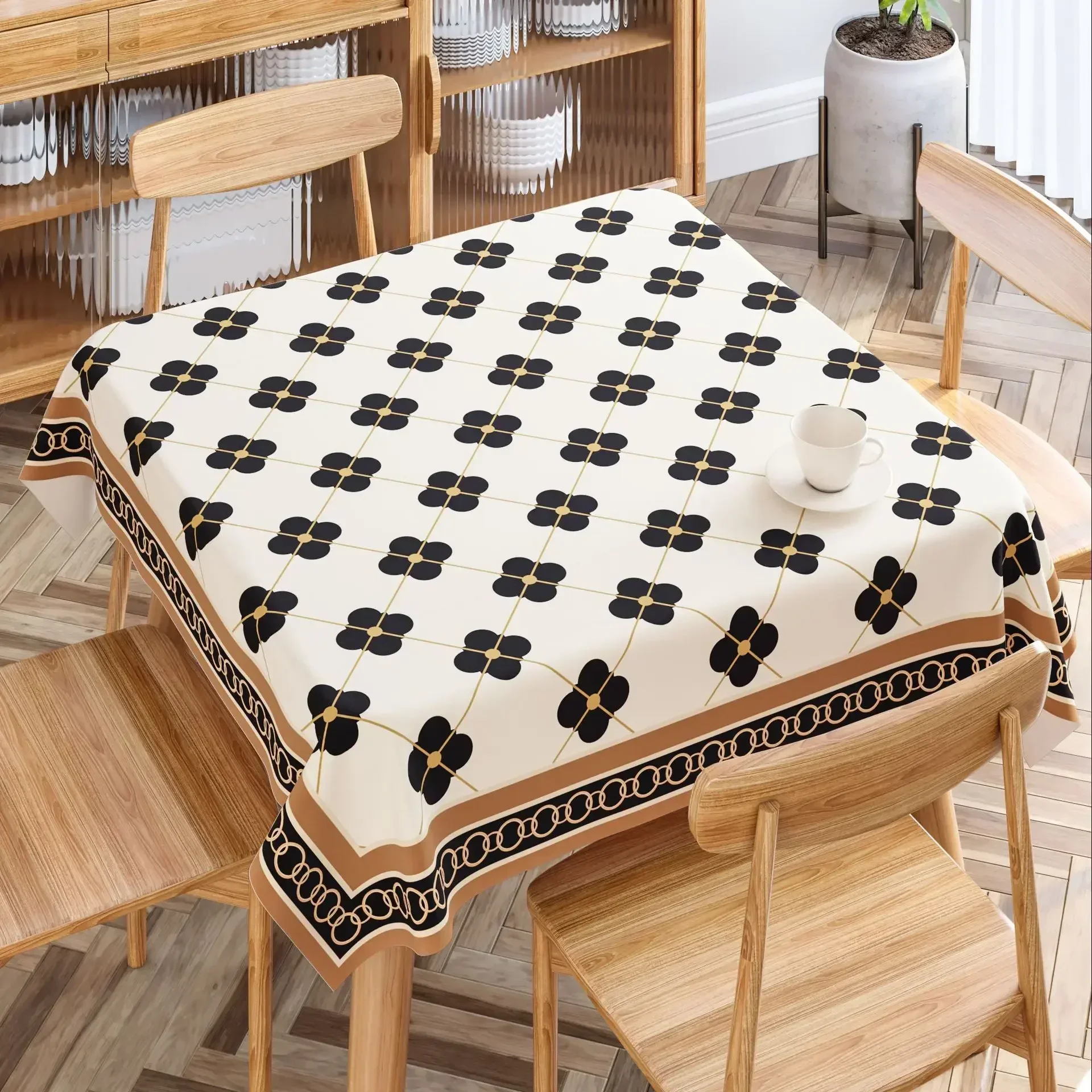 Mantel Antimanchas Impermeable Tela Serviette Table Fitted Tablecloth BACV01