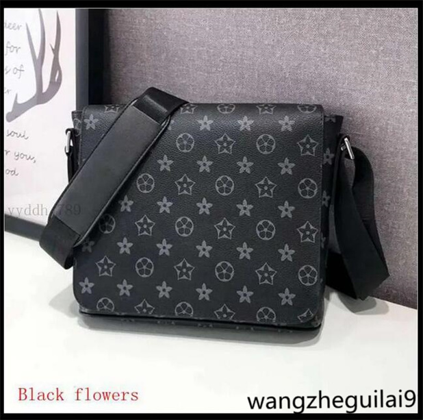 Luxury TRIO Designer Messenger Bag trio district voyager aerogram stumur studio Reverse Canvas Mens Crossbody Fashion Man Shoulder Bags Purs