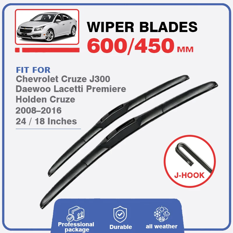 Front Windshield Wiper ddmysmile Car Blades For Chevrolet Cruze J300 Daewoo Lacetti Premiere Holden Cruze 2009-2015 Window JG JH Brushes Smile