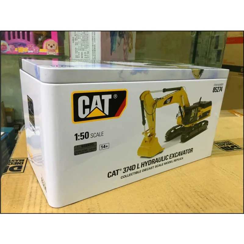 Diecast Model Cars Die cast 1 50 Scale 374D L hydraulic excavator alloy engineering vehicle model static collection toy holiday gifts S5452700