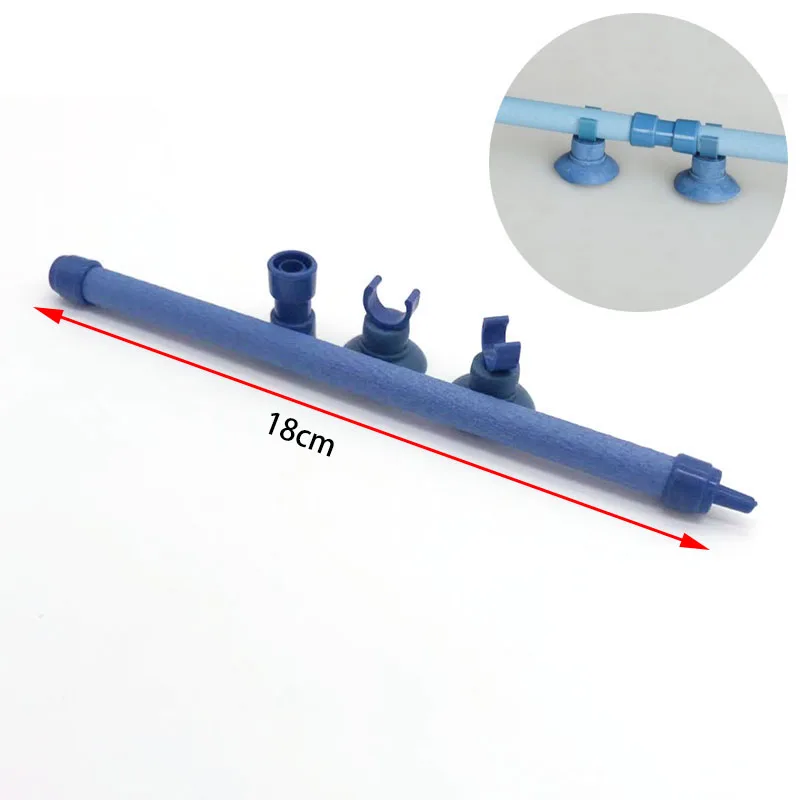7 inch 10 inch Colorful Aquarium new Oxygen Pump Fresh Air Stone Bubble 2025 Bar Aquarium Fish Tank Aerator Pump Air Pump Sand Stone