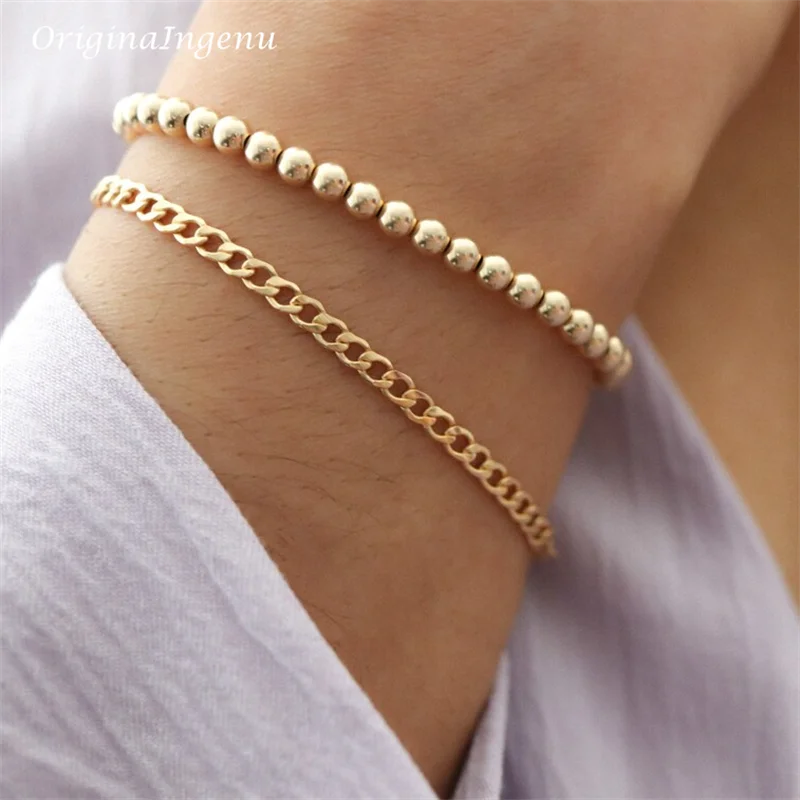Curb 14K Gold Filled Chain Bracelet Minimal Bracelet Handmade Jewelry Tarnish Resistant Jewelry Hypoallergenic Bracelet smile