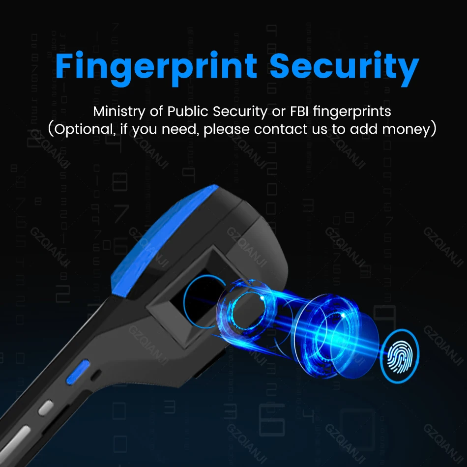 4G 5.5 Inch Handheld POS PDA Portable Android Terminal with NFC 2D QR Barcode Scanner Reader 58mm Thermal Printer for Loyverse