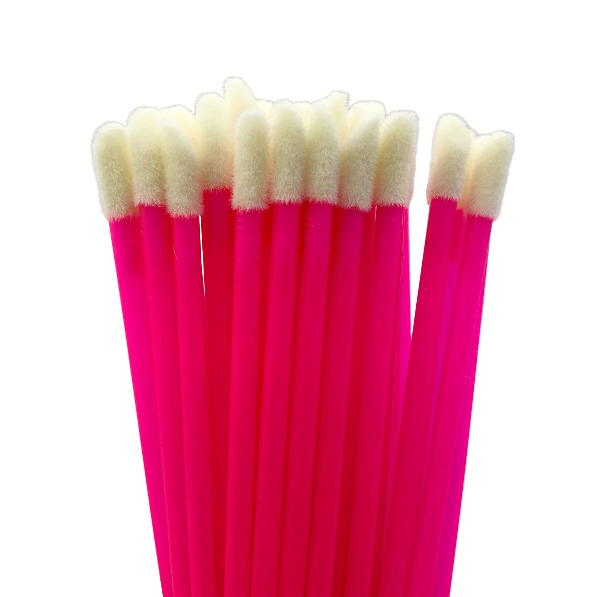 Disposable Lip Brush 50/5pcs Eyelash Makeup Lipstick Lip Gloss Wands Cosmetics Cleaner Applicator Eyeshadow Brushes Tools smile