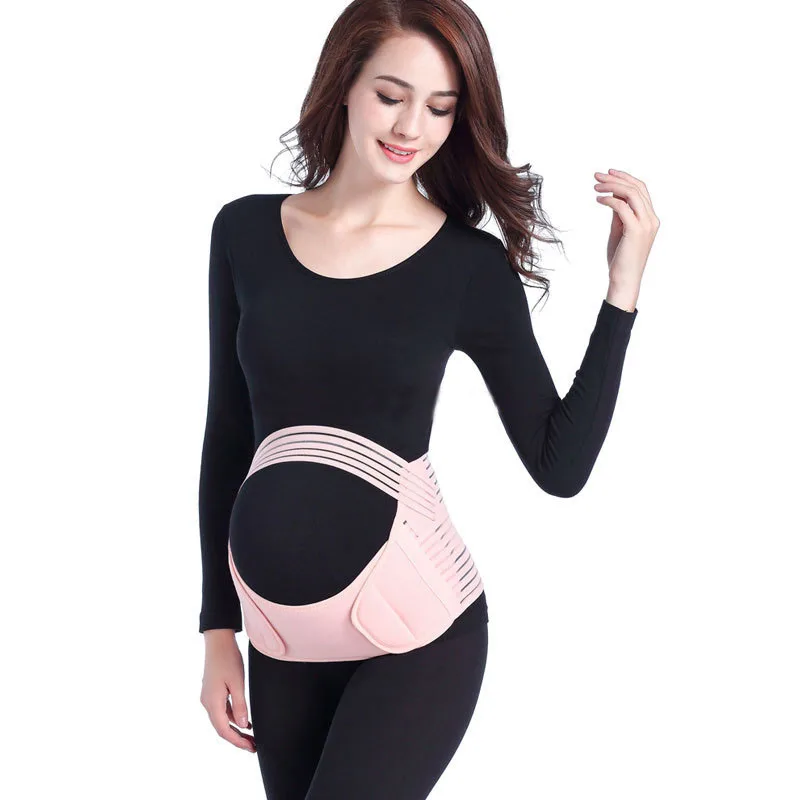 Women Pregnancy Belt Pregnant Belts Waist Care Abdomen Support Belly Band Back Brace Maternity Belly Bands body shaper smile