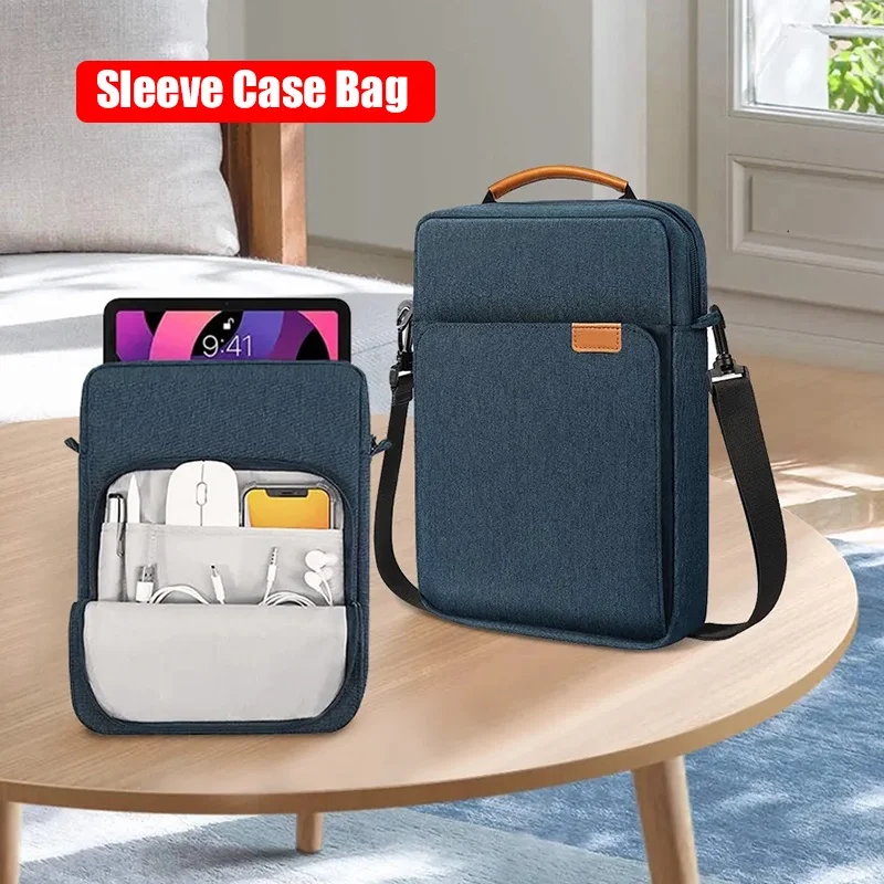 Shoulder For Tablet Bag Huawei Matepad 11.5 Air11.5 11 10.4 SE 10.1 ddmysmile 10.4 Pro 11 T10s T10 Tablet Sleeve Shoulder Bag Smile