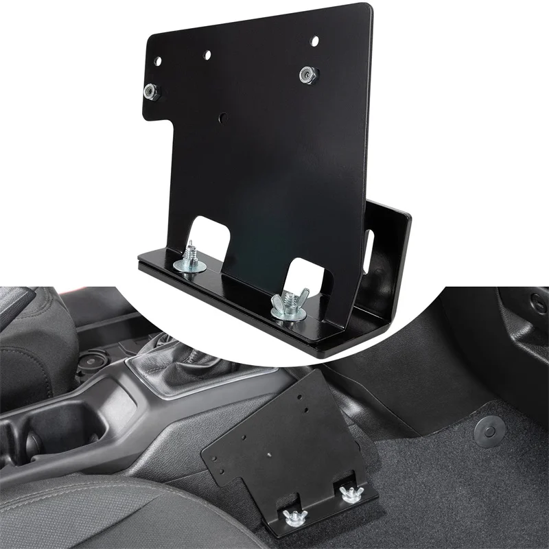 Side Quick Seat Passenger Disconnect Universal CB Radio Mount Mobile Radio Mount for Jeep Wrangler JL & Gladiator JT 2018-2023 smile &