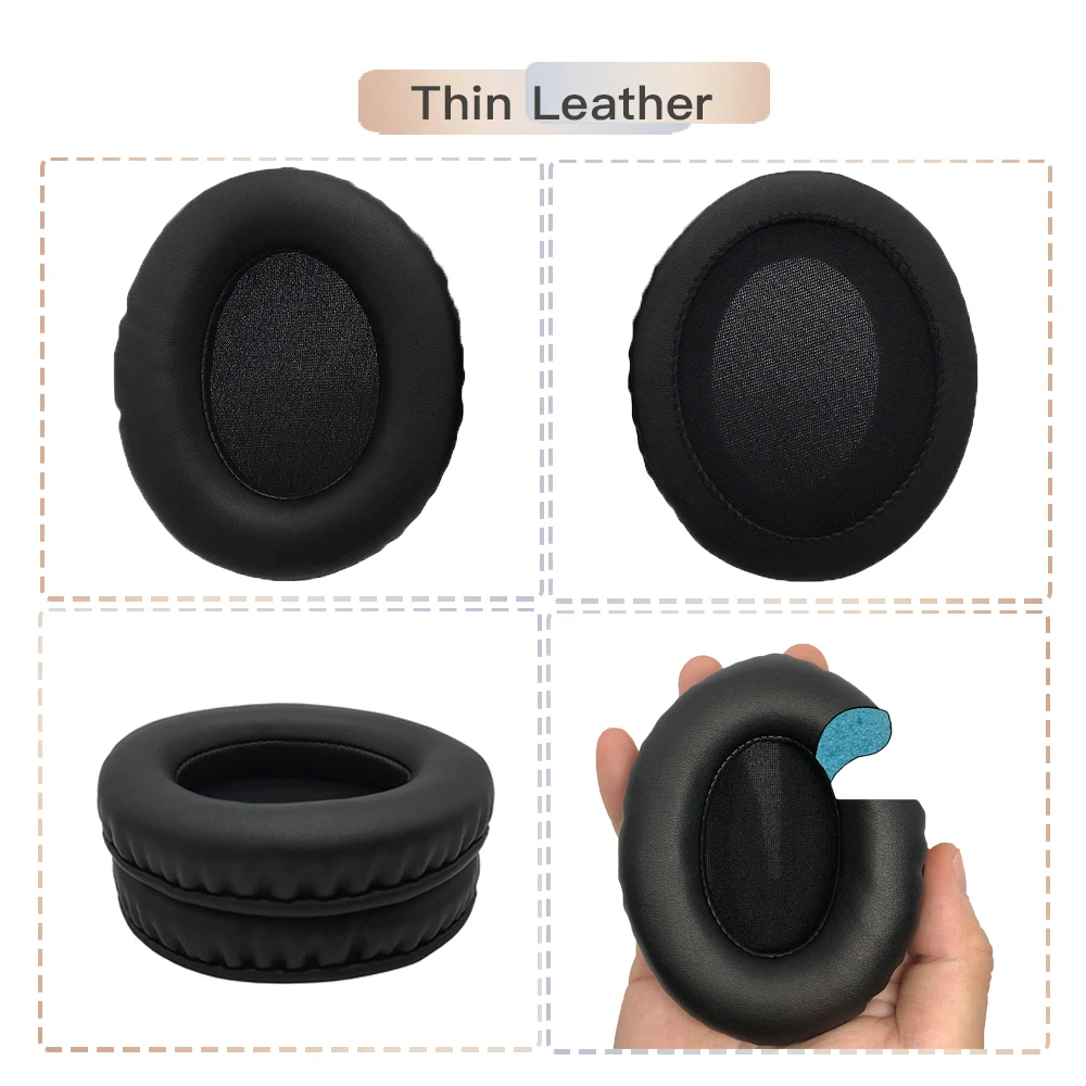 Pads EarTlogis Replacement Ear for Creative SXFI Air Gamer Headphones Thicken Memory Foam Cushions Oval Headset Earmuff smile
