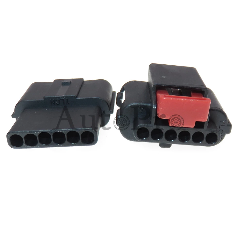 1 Set 6 Hole Auto Starter Waterproof Electric Socket 8K0973706 Accelerator Throttle Pedal Seal Connector 8K0 973 706 For Audi