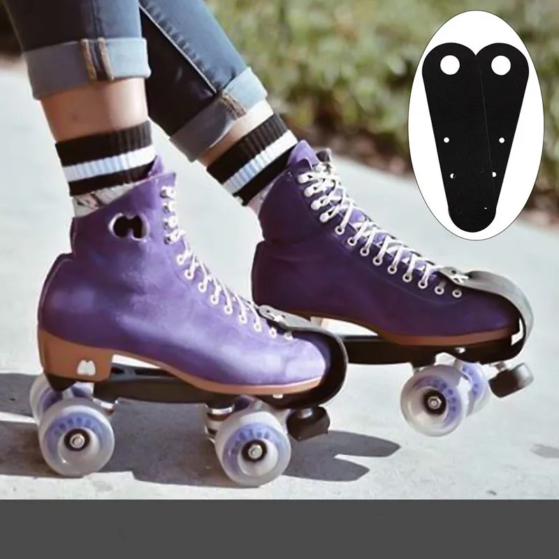 1 Pair Roller Skating Leather Toe Guards Protectors Skating Shoes Cover Ice Skates Durable Toe Caps For Roller Skate Accessories