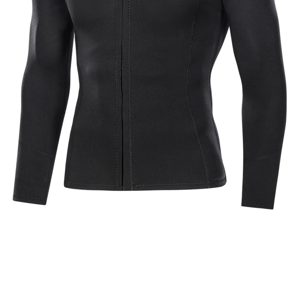 DIVE 2MM Premium SAIL Diving Suit For Men Women Wetwuit Pants Split bodyJacket-pants Neoprene Swimwear Black Keep Warm Black smile