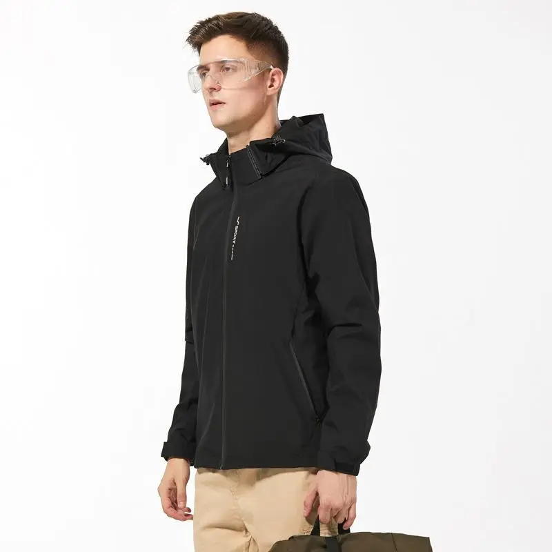 Hiking Sports Jacket Outdoor Waterproof Jackets Men Women Single-layer Windbreaker Travel Mountaineering Clothes