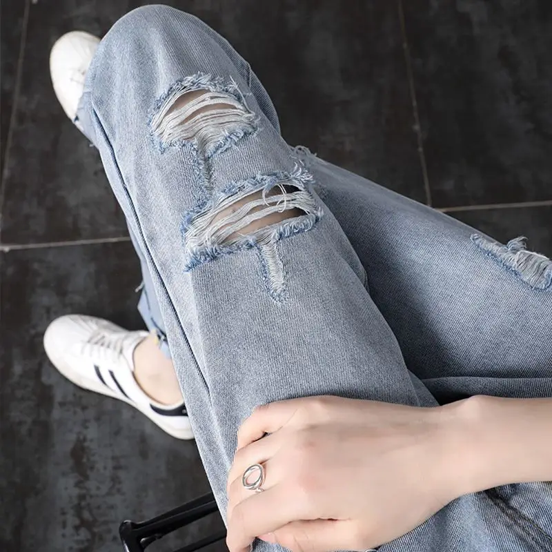 Jeans Summer Maternity Pants For Pregnant Women Clothes Nursing Pregnancy Leggings Trousers Gravidas Jeans Maternity Clothing smile
