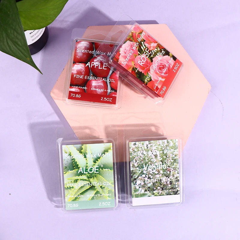 Wax Soy Scented Melts Wax Cubes Handmade Candle Aloe Green Tea Rose Vanilla Jasmine Lavender Fragrance Candle Making Supplies smile