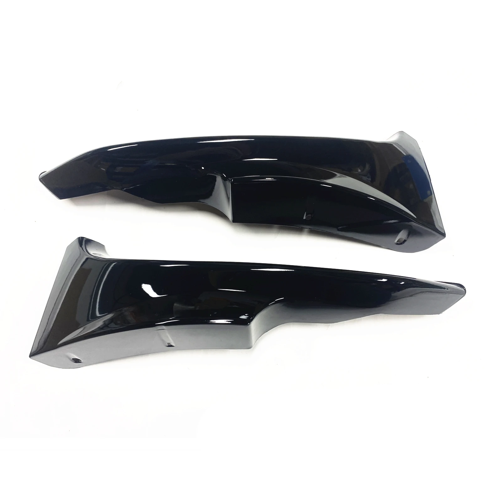 Front Bumper Side Splitter Cover For BMW 3 Series E92 E93 LCI M Sport 2010-2014 M-Tech Car Lower Air Vent Intake Canards Spoiler