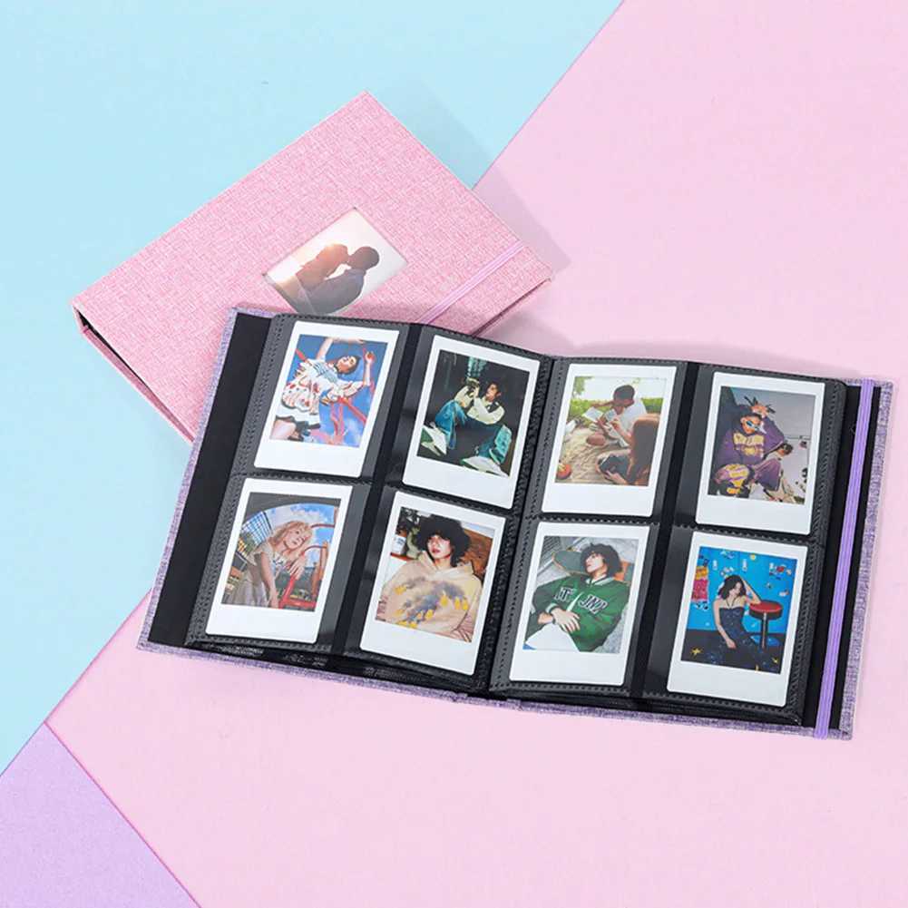 Albums Books Other Home Garden 3-inch 208 pocket for Fujifilm Instax Mini Film 8 Korean Instax album for Polaroid photo mini instant picture case stor