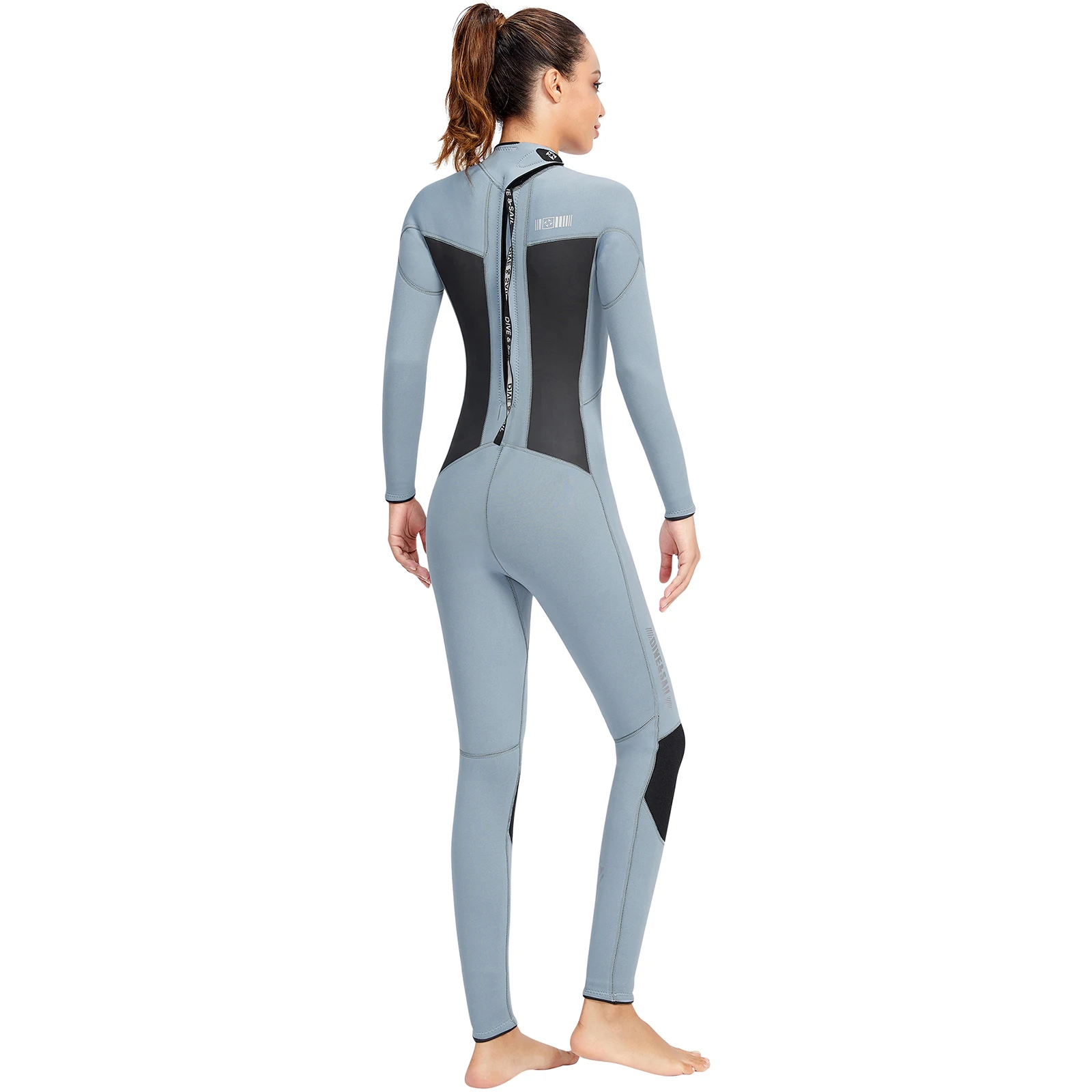 Premium 3MM Neoprene Wetsuit Women One-Piece Suits Keep Warm Surf Diving Suit Fishing Spearfishing Kitesurf Women WetSuit
