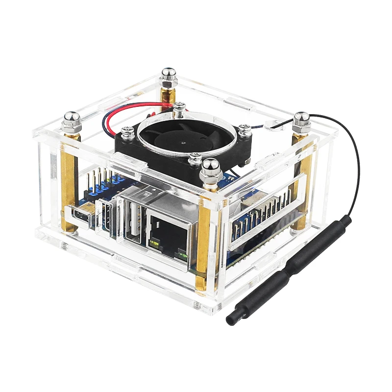 Orange Pi Zero 3 4GB RAM Allwinner H618 64-Bit WiFi5+BT 5.0 Gigabit Ethernet Optional Acrylic Case Fan Heatsink Android Debian