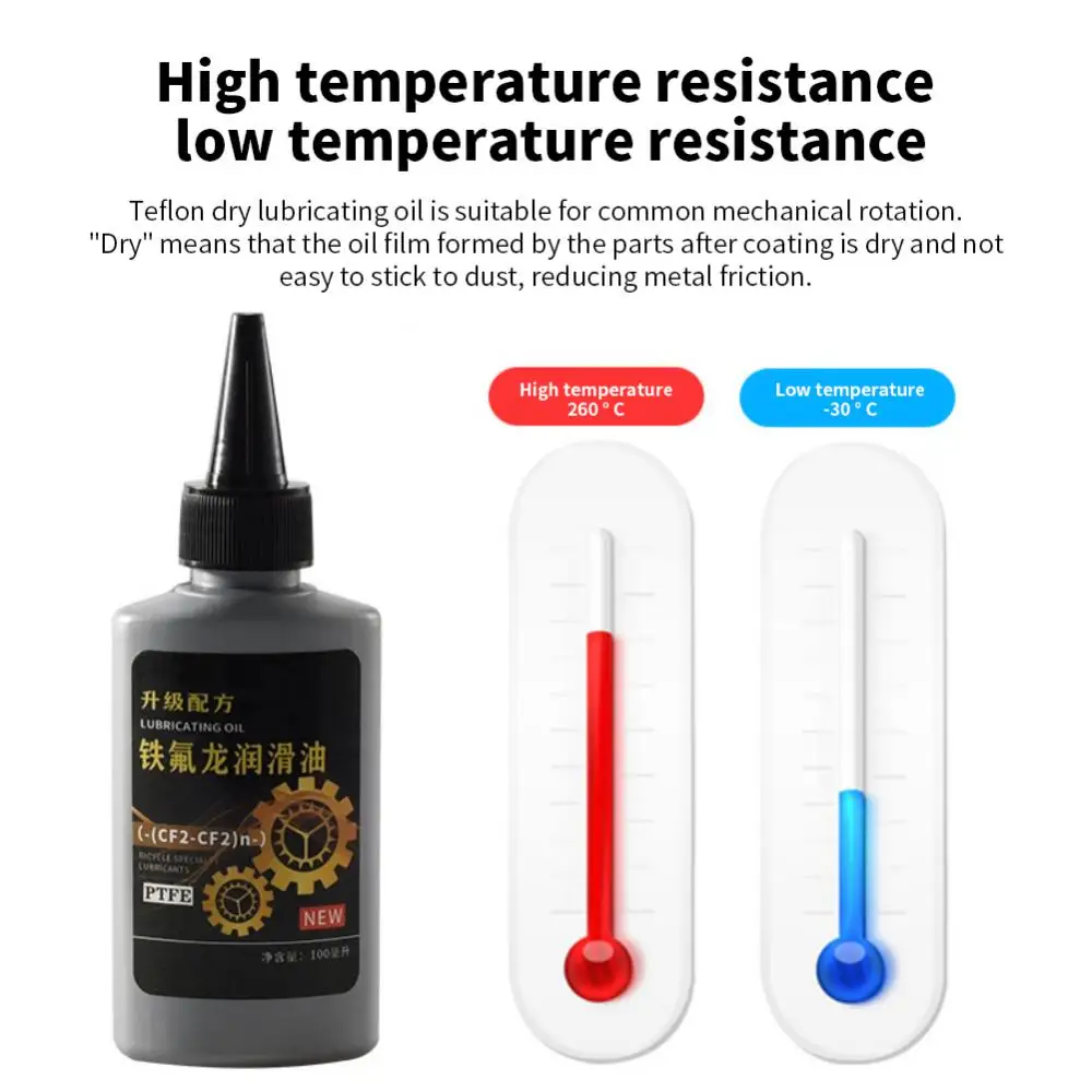 1~15PCS 100ml Lube Large Capacity Bicycle Chain Oil Wheel Dry Lubricant Motorcycle Grease Oil MTB Road Bike Wax Repair