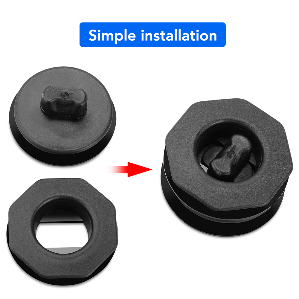 Car Fastener Floor Mat Clips Carpet Fixing Clamps Buckles for Volkswagen golf 4 5 6 7 POLO Tiguan PASSAT TOURAN Scirocco BEETLE