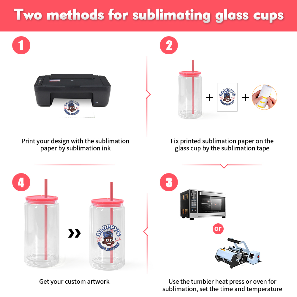 16oz Plastic Snow Globe tumbler double wall arylic tumblers with colorful lids and straw for Vinyl UV DTF sticker Summer Drinkware Mason Jar drinking 