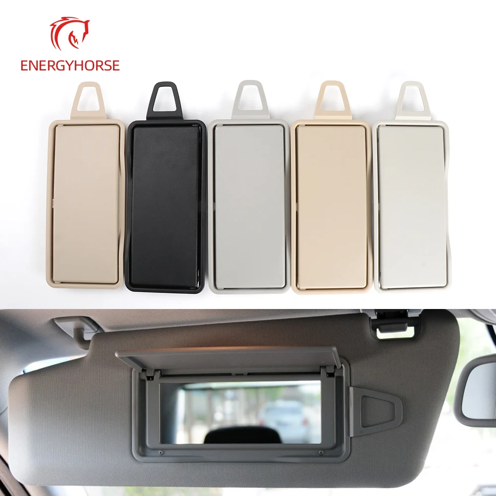 For Mercedes W212 Car Sun Shade Visor Makeup Cosmetic Mirror Cover Replacement For Benz E class E200 E260 E300 E400 W218 CLS