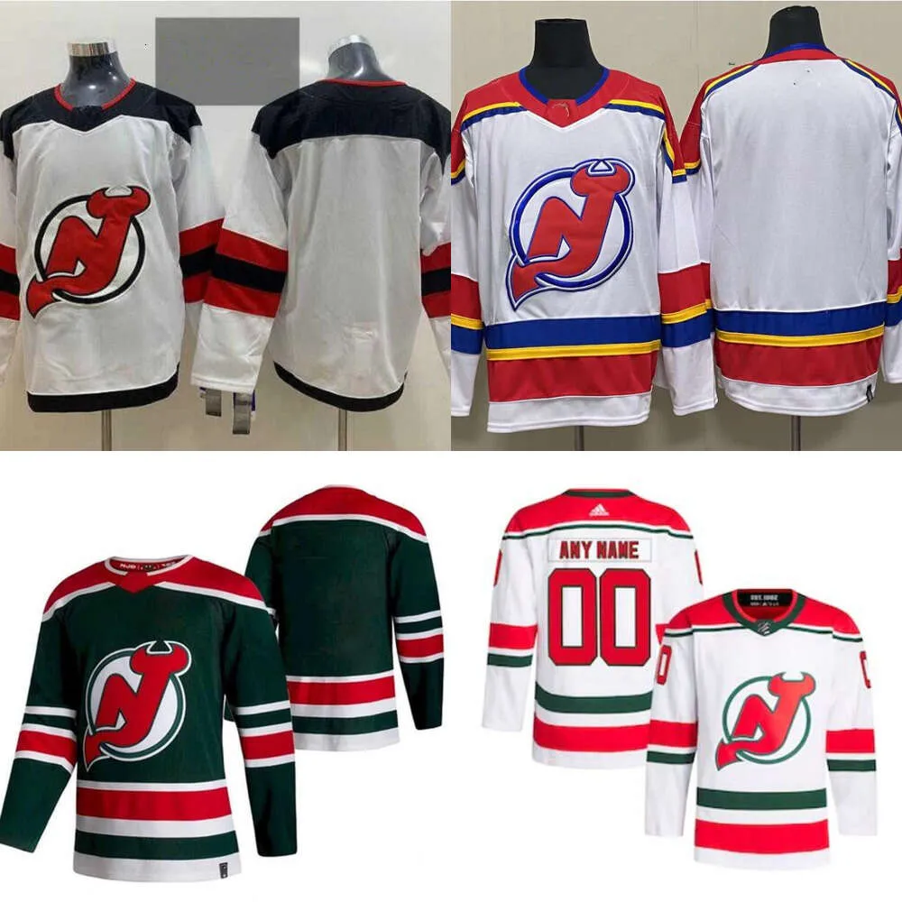 New Jersey Custom Devils Hockey Jerseys 88 Kevin Bahl 14 Nathan Bastian 45 Jonathan Bernier 70 Jesper Boqvist 63 Jesper Bratt 33 Ryan Graves